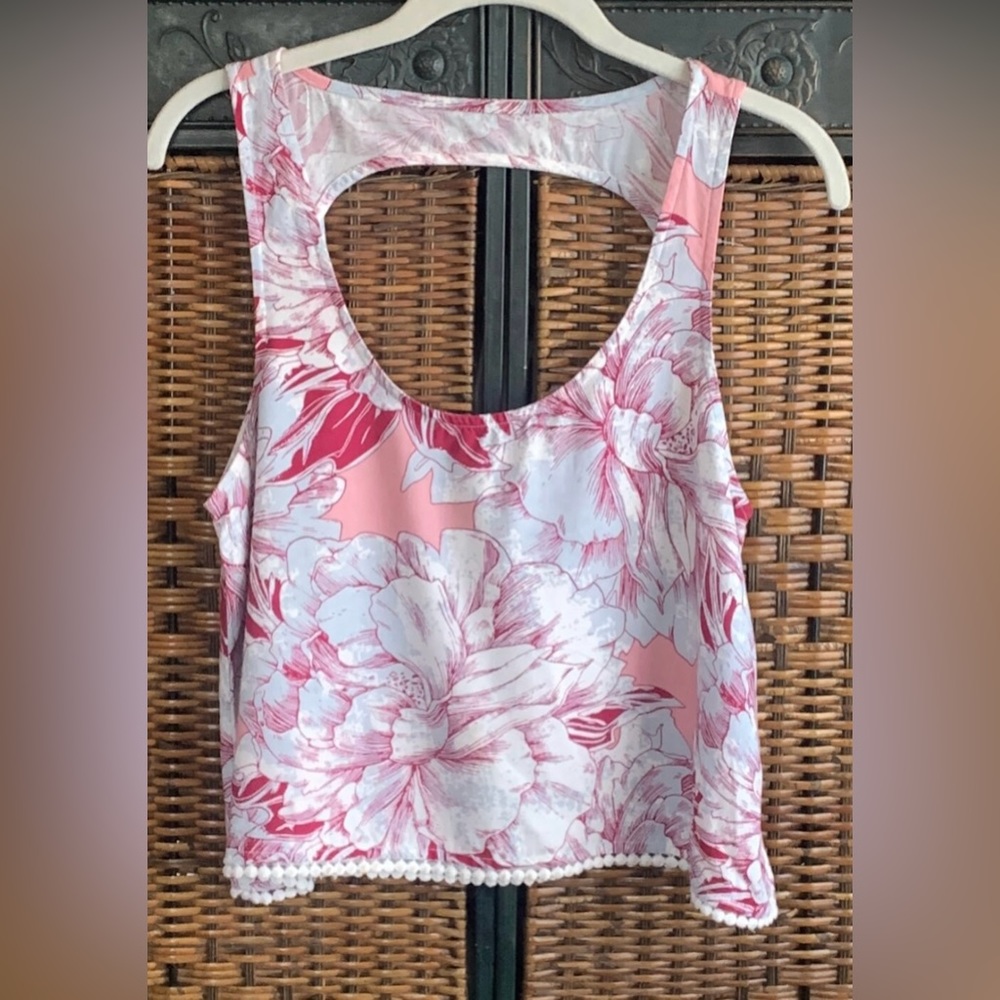 Mudd Rayon Crop Top